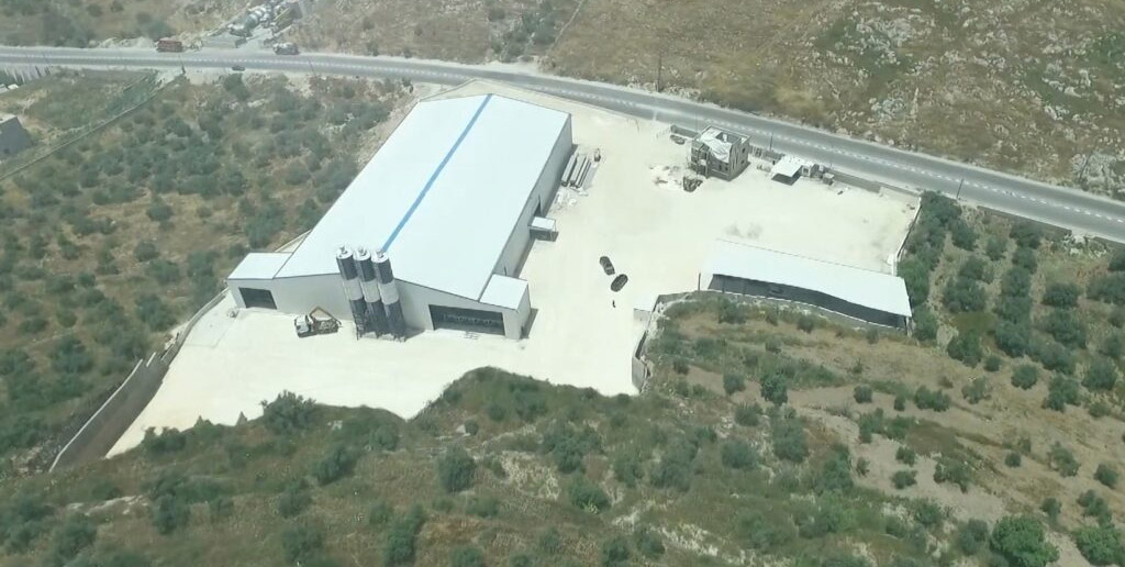 Nová rastlina s jednou paletou pre Al Weher v Palestíne